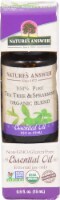 Nature's Answer 100% Pure Organic Essential Oil Blend Tea Tree & Spearmint - 0.5 fl oz Perspective: Main