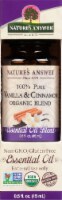 Nature's Answer Organic Vanilla & Cinnamon Essential Oil