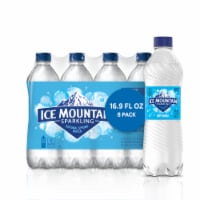 Ice Mountain Sparkling Bottled Water Perspective: Main