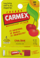 Carmex Cherry Lip Balm Stick Perspective: front