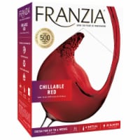 Franzia Chillable Red Blend Wine Box Perspective: Main