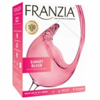 Franzia Sunset Blush Blend Rose Wine Box Perspective: Main