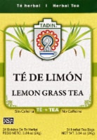 Tadin® Lemon Grass Tea Bags Perspective: Main