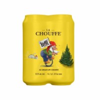 La Chouffe Golden Ale Import Beer 4pk Cans Perspective: Main