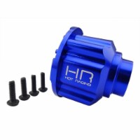 Hot Racing HRAXMX11X06 Aluminum Differential Cup X-Maxx Spare Parts Set, Black