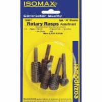 Eazypower Rotary Rasp,Various Shapes,1/4 Shank Dia  30401