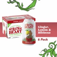 Strainge Beast Ginger Lemon & Hibiscus Hard Kombucha