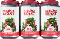Strainge Beast Watermelon Sea Salt Lime & Mint Hard Kombucha Perspective: Main