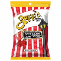 Zapp's® Spicy Cajun Crawtators New Orleans Kettle Style Potato Chips Perspective: Main