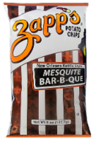 Zapp's Mesquite Bar-B-Que New Orleans Kettle Style Potato Chips Perspective: Main