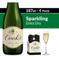 Cook's California Champagne Extra Dry White Sparkling Wine