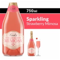 Cook's California Champagne Strawberry Mimosa California Sparkling White Wine Perspective: Main