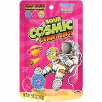 Sour Cosmic Gummy Rings - Blue Raspberry Watermelon Green Apple Perspective: Main