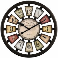 FirsTime & Co. Colorful Chic Wall Clock Perspective: Main
