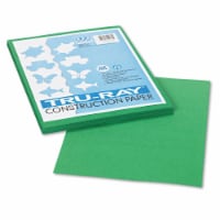 Pacon Tru-Ray Construction Paper, 76lb, 9 X 12, Holiday Green, 50 