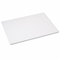 Pacon Tru-Ray Construction Paper, 76lb, 18 X 24, White, 50/Pack 103090