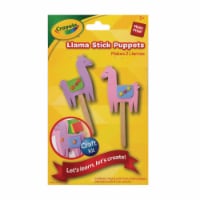 Crayola Kit - Lama Stick Puppets Perspective: Main