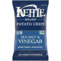 Kettle Brand Potato Chips Sea Salt And Vinegar Kettle Chips Perspective: Main