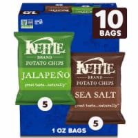 Kettle Brand® Sea Salt and Jalapeno Kettle Potato Chips Variety Pack