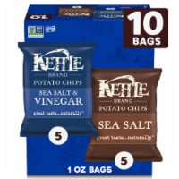 Kettle Brand® Sea Salt and Salt & Vinegar Kettle Potato Chips Variety Pack