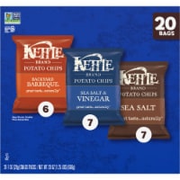 Kettle Brand Kettle Potato Chips Variety Pack Perspective: Main