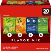 Kettle Brand and Late July Snacks Mix Variety Pack, 20 Count Snack Bags Perspective: Main