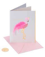 Papyrus Birthday Card (Flamingo)
