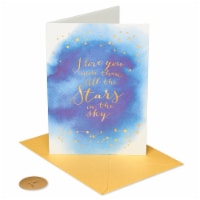 Papyrus Romantic Anniversary Card (Stars)