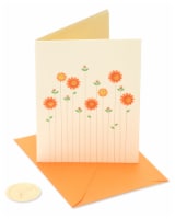 Papyrus Thinking of You Card (Flowers) Perspective: Main