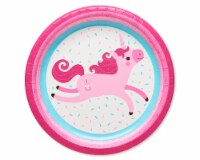 American Greetings Unicorn Paper Dinner Plates