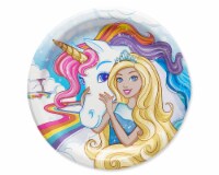 American Greetings Barbie Paper Dinner Plates Perspective: Main