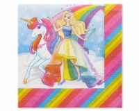 American Greetings Barbie Paper Lunch Napkins