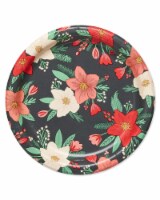 American Greetings Winter Floral Paper 7-Inch Dessert Plates Perspective: Main
