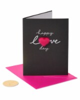 Papyrus Blank Valentine’s Day Card (Fluffy Heart) Perspective: Main