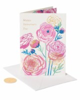 Papyrus Valentine’s Day Card (Flowers) Perspective: Main