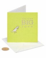 Papyrus Funny Cute Valentine’s Day Card (T-Rex) Perspective: Main