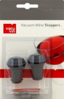 Vacu Vin Vacuum Wine Stoppers - Gray