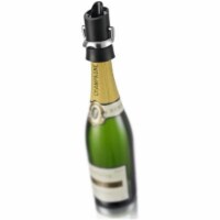 Vacu Vin 18804606 Champagne Saver & Pourer, Black - Gift Box