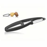 Vacu Vin VACUVIN4654360 Plus Tools Cheese Slicer Plus Rind Peeler - Dark Grey J Hook