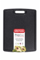 Dexas® POLYDUO™ Reversible Cutting Board - Midnight Granite/White