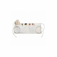 Clc Work Gear Tool Apron,White,Canvas, 29 to 50 in C6