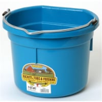 Miller Manufacturing 405007923 P8FB 8 qt. Bucket-Flat Back, Teal