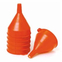 Little Giant Orange 8-1/2 in. H Plastic 64 oz. Funnel - Total Qty: 6