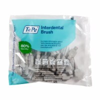 TEPE Interdental Brush Original Cleaners - Dental Brushes Between Teeth 25 Pk, Gray 1.3mm