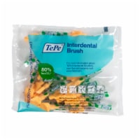 TEPE Interdental Brush Extra Soft Cleaners - Dental Brushes Between Teeth 25 Pk, Orange .45mm