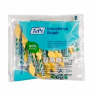TEPE Interdental Brush Extra Soft Cleaners - Dental Brushes Between Teeth 25 Pk, Yellow .7mm