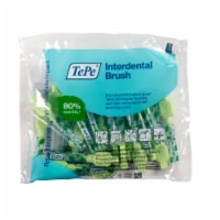 TEPE Interdental Brush Extra Soft Cleaners - Dental Brushes Between Teeth 25 Pk, Green .8mm