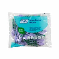TEPE Interdental Brush Extra Soft Cleaners - Dental Brushes Between Teeth 25 Pk, Purple 1.1mm