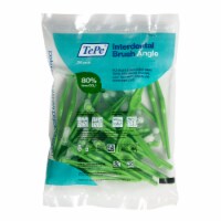 TEPE Interdental Brush Angle Cleaners - Dental Brushes Between Teeth 25 Pk, Green .8mm