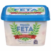 Odyssey Crumbled Tomato Basil Feta Cheese